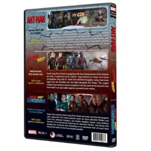 Ant Man 3-Movie Collection Ant Man / Ant Man And The Wasp / Ant-Man and The Wasp: Quantumania DVD