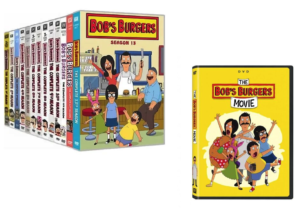 Bob's Burgers Complete Series Seasons 1-13 + The Bob's Burgers Movie DVD