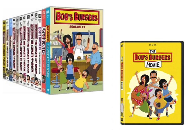 Bobs-Burgers-Complete-Series-Seasons-1-13+The-Bobs-Burgers-Movie-DVD Bob's Burgers Complete Series Seasons 1-13 + The Bob's Burgers Movie DVD