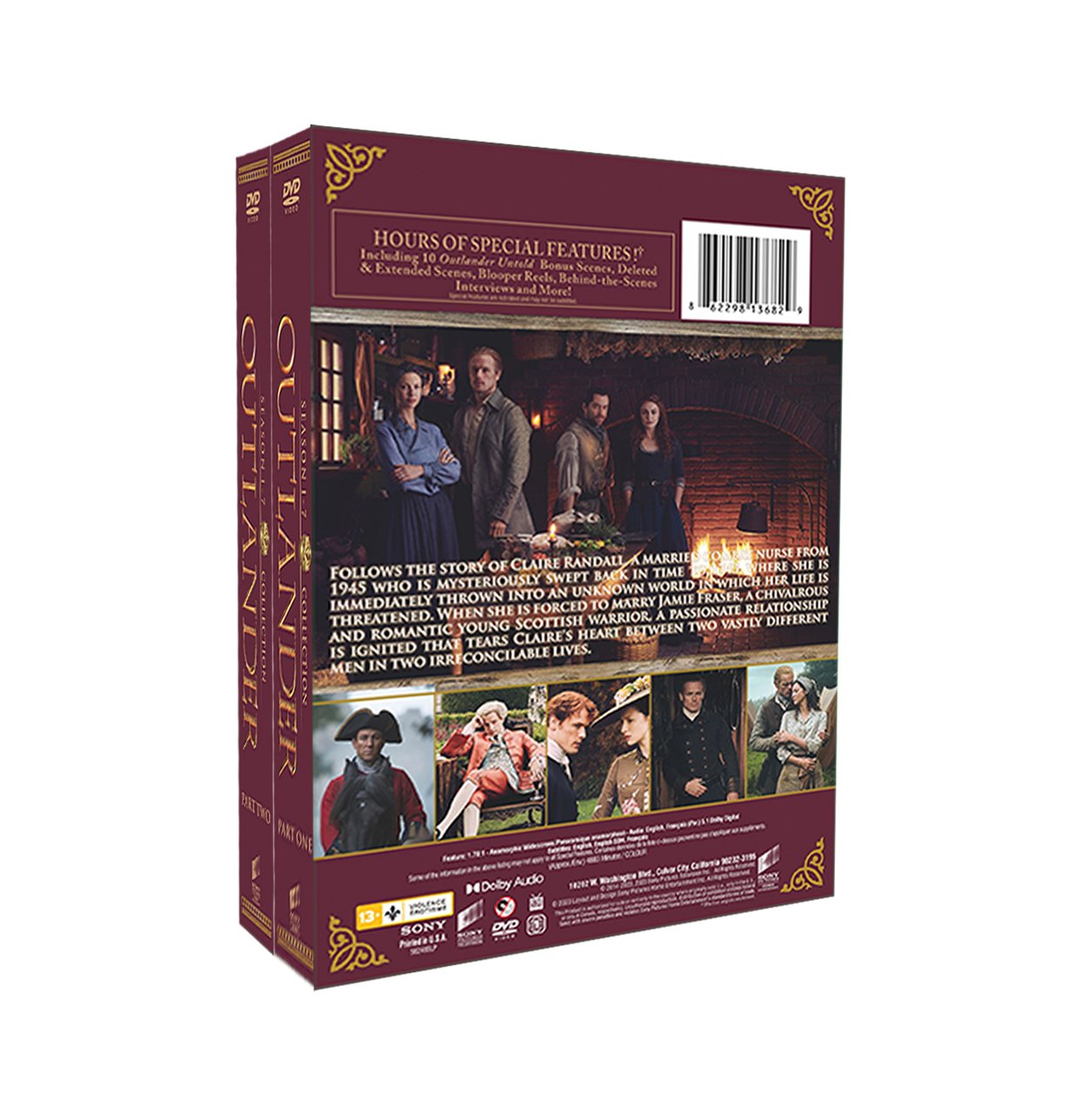 Outlander Complete Series Seasons 1-7 (DVD) | DVD Deals & 4K