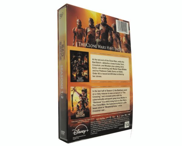 Star Wars The Bad Batch Complete Series Seasons 1-2